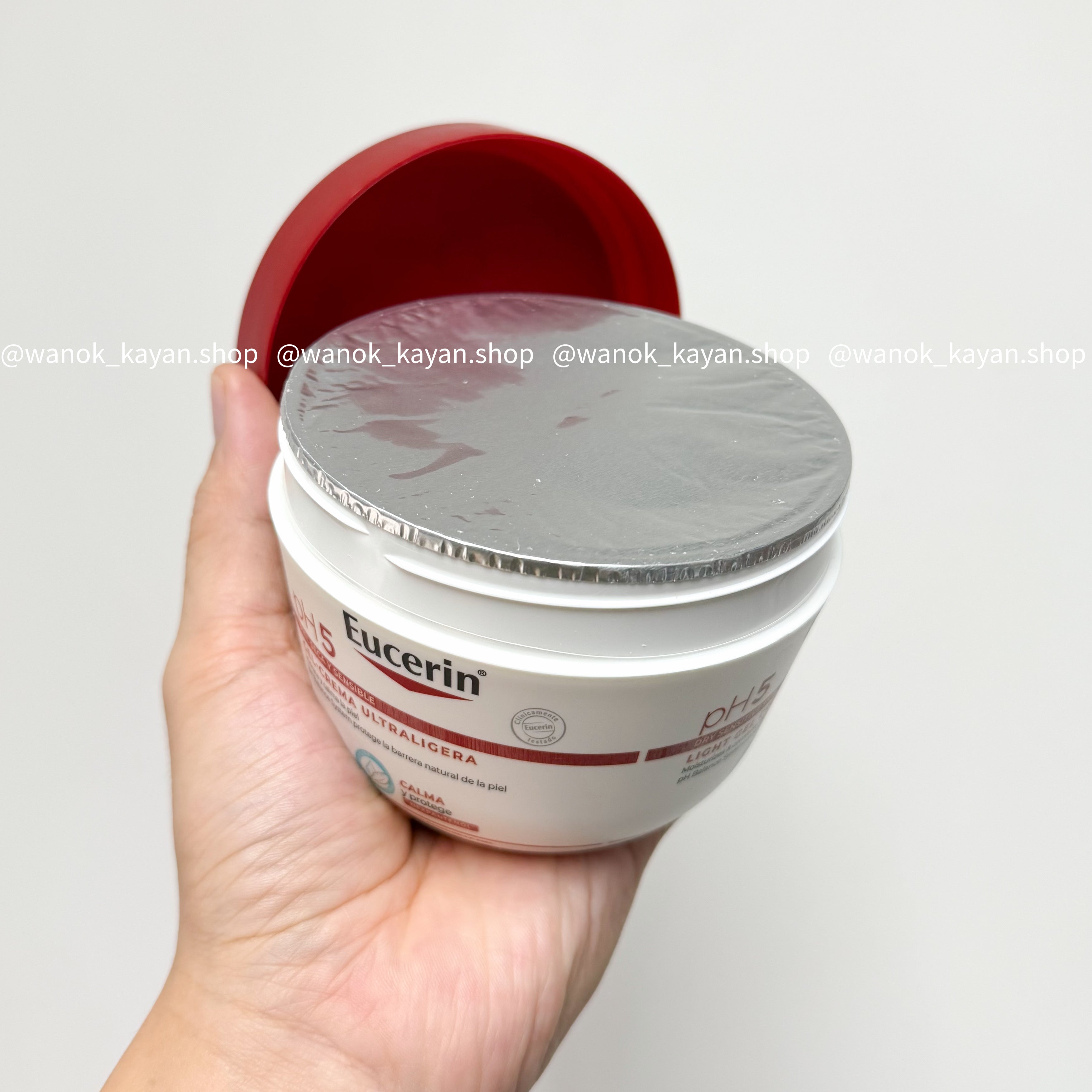 Eucerin pH5 輕盈舒潤保濕身體乳 350ml 超輕盈凝膠乳霜Light Gel Cream 350ml