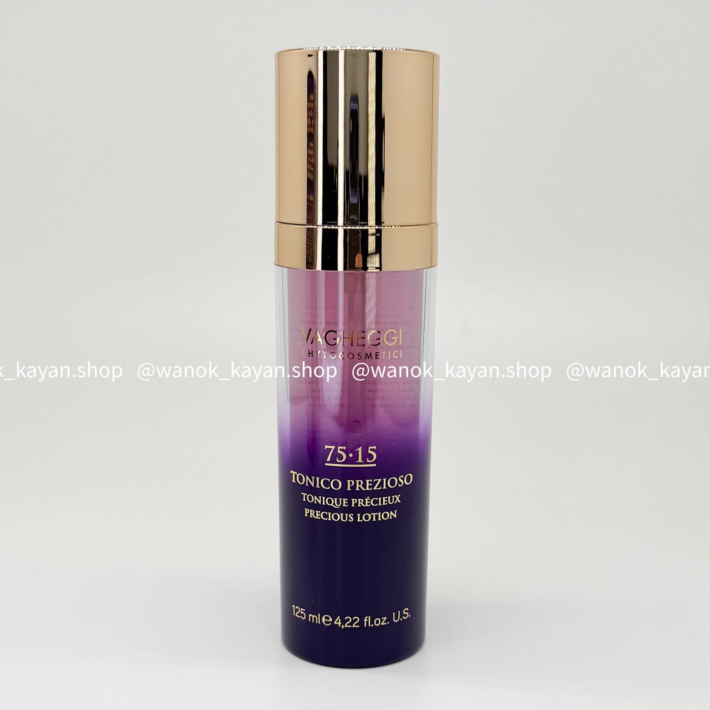 包順豐 vagheggi  7515 紫水晶爽膚水凝露 125ml VAGHEGGI 75.75 TONICO PREZIOSO TONIQUE PReCIEUX lottion