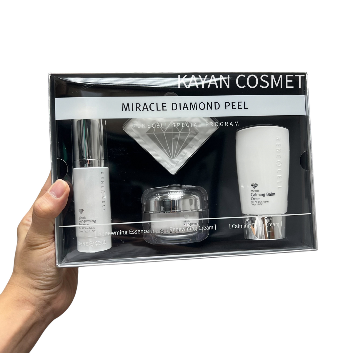 Rene-Cell 鑽石套裝鑽石面膜Rene-Cell MIRACLE DIAMOND PEEL PROGRAM