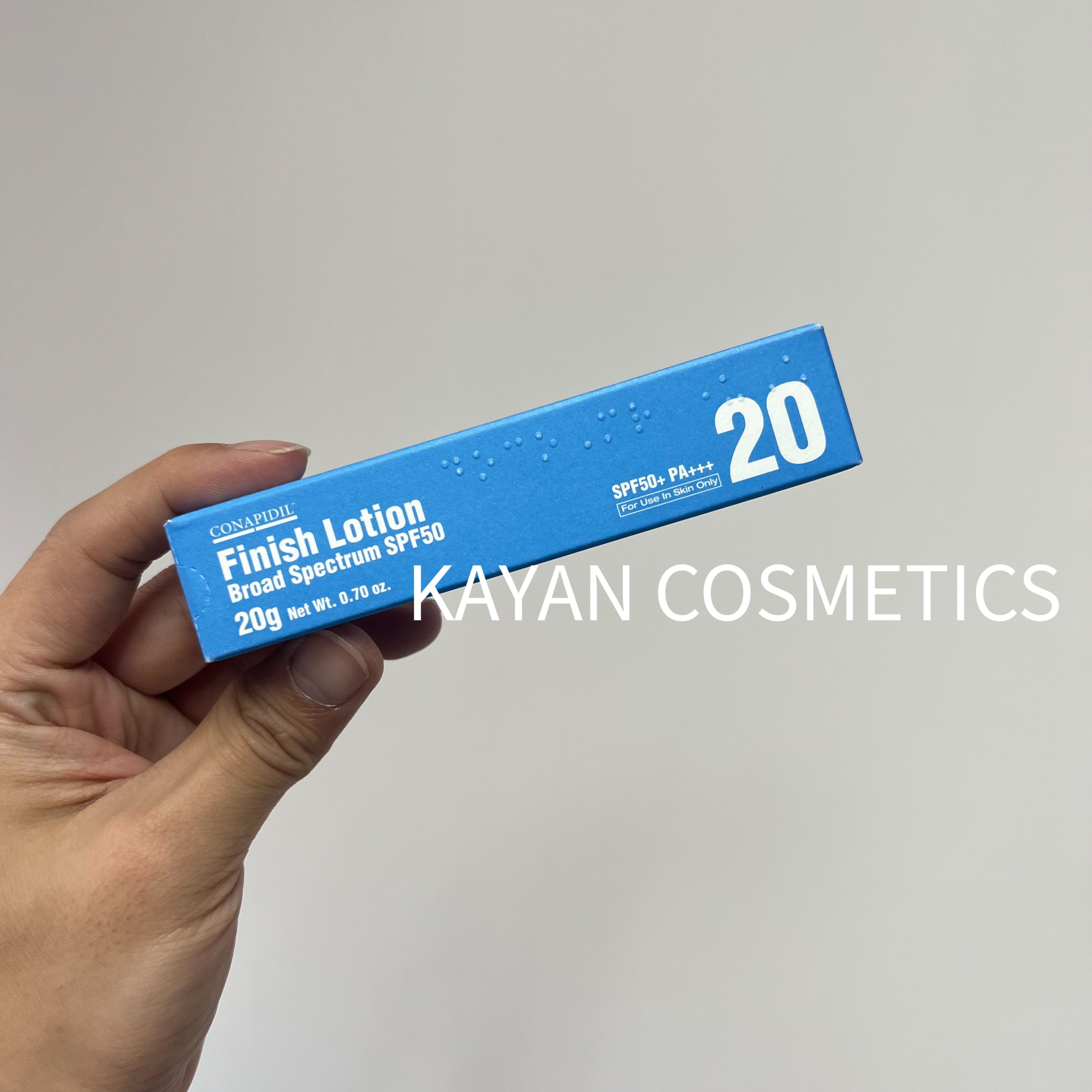 CONAPIDIL Superjection 三文魚面霜  CONAPIDIL Finish Lotion Broad Spectrum SPF50 SPF50+ PA+++  20