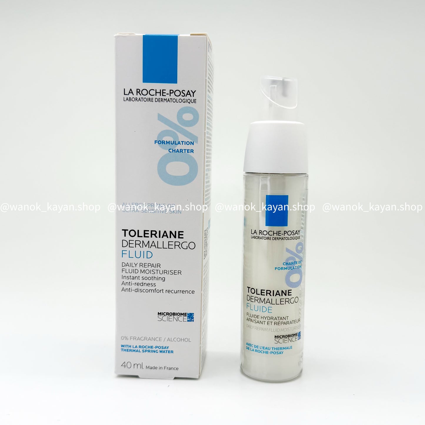 法國 La Roche-Posay 抗敏全效修護乳 40ML TOLERIANE DERMALLERGO FLUID Laroche Posay 理膚泉