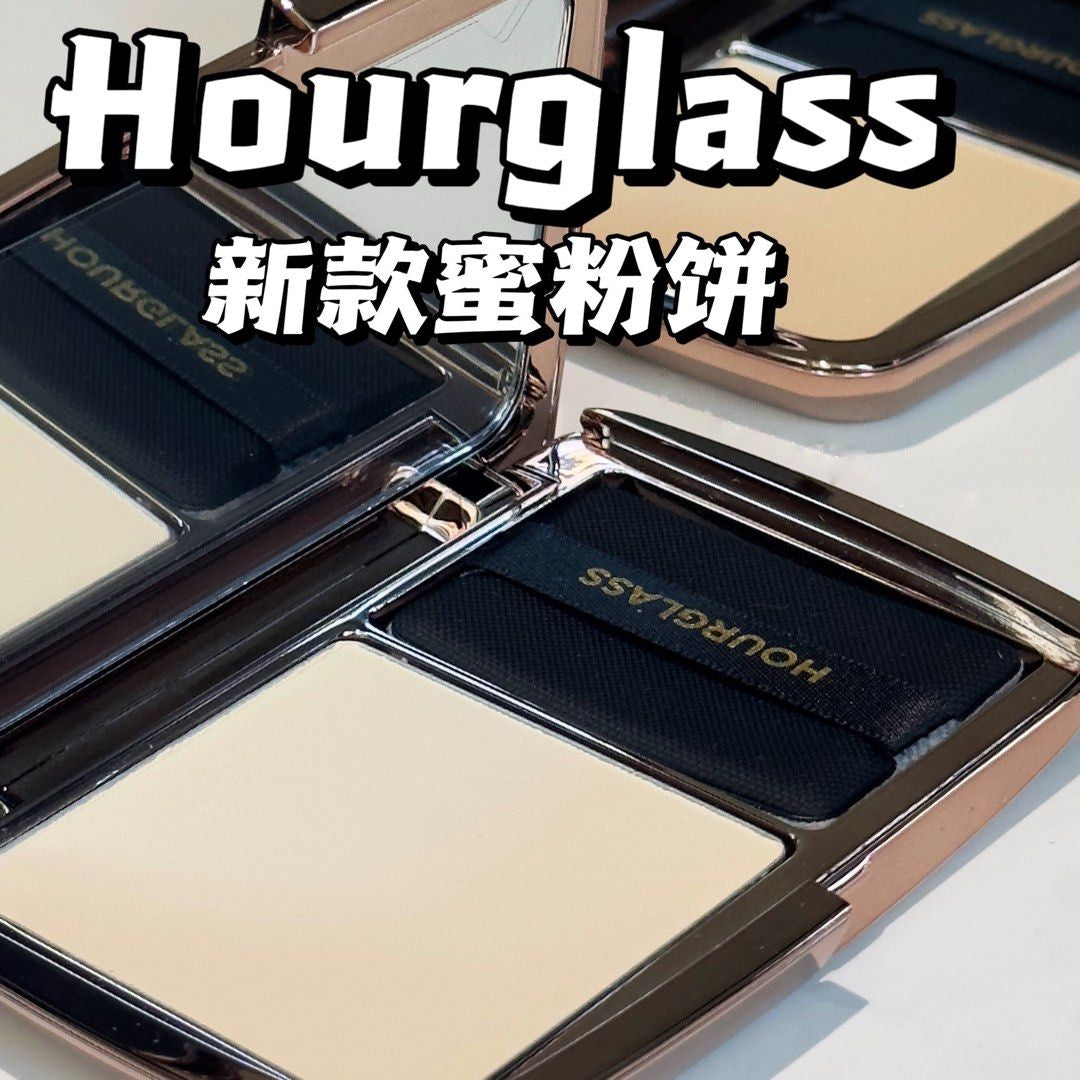 新品 章小蕙推薦 包順豐 Hourglass 輕高光柔霧蜜粉餅控油持妝隱形毛孔啞光定妝 VANISH AIRBRUSH PRESSED POWDER POUDRE COMPACTE POUR AEROGRAPHE HOURGLASS 10.5g