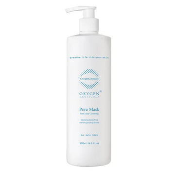 OxygenCeuticals Pore Mask 氧氣奶油泡泡潔顏 收毛孔軟洗氧氣潔面乳 500ml