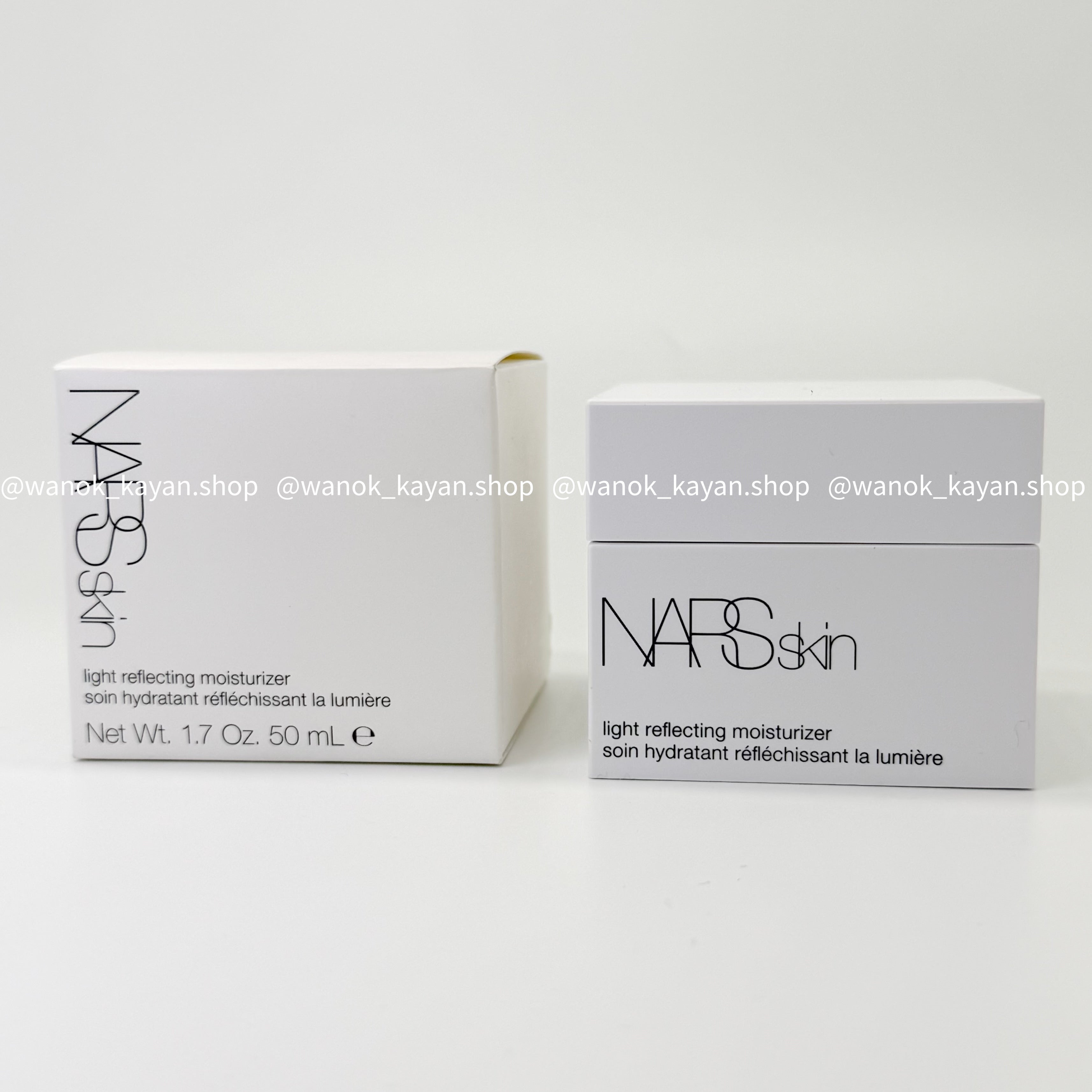 NARS 原生光亮肌水凝霜 Light Reflecting Moisturizer NARS大白霜50ml 妝前大白霜