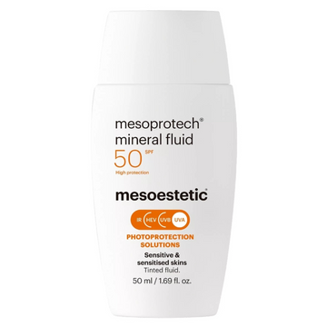 mesoestetic mesoprotech mineral fluid 全物理光子防曬乳 50ml