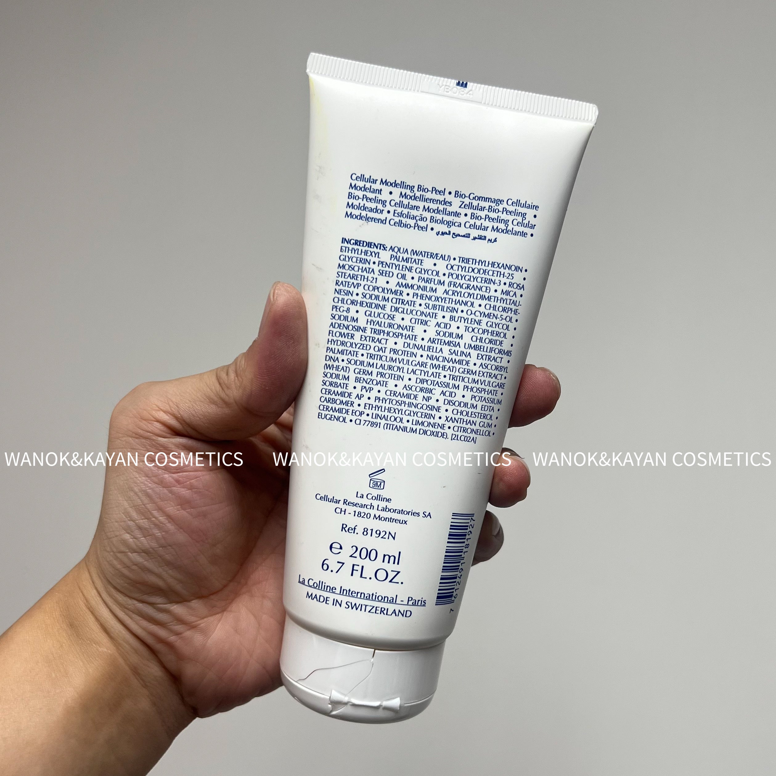 La Colline 凝顏去角質乳8192 ACTIVE CLEANSING Cellular Modelling Bio-Peel Bio-Gommage Cellulaire Modelant 200ml