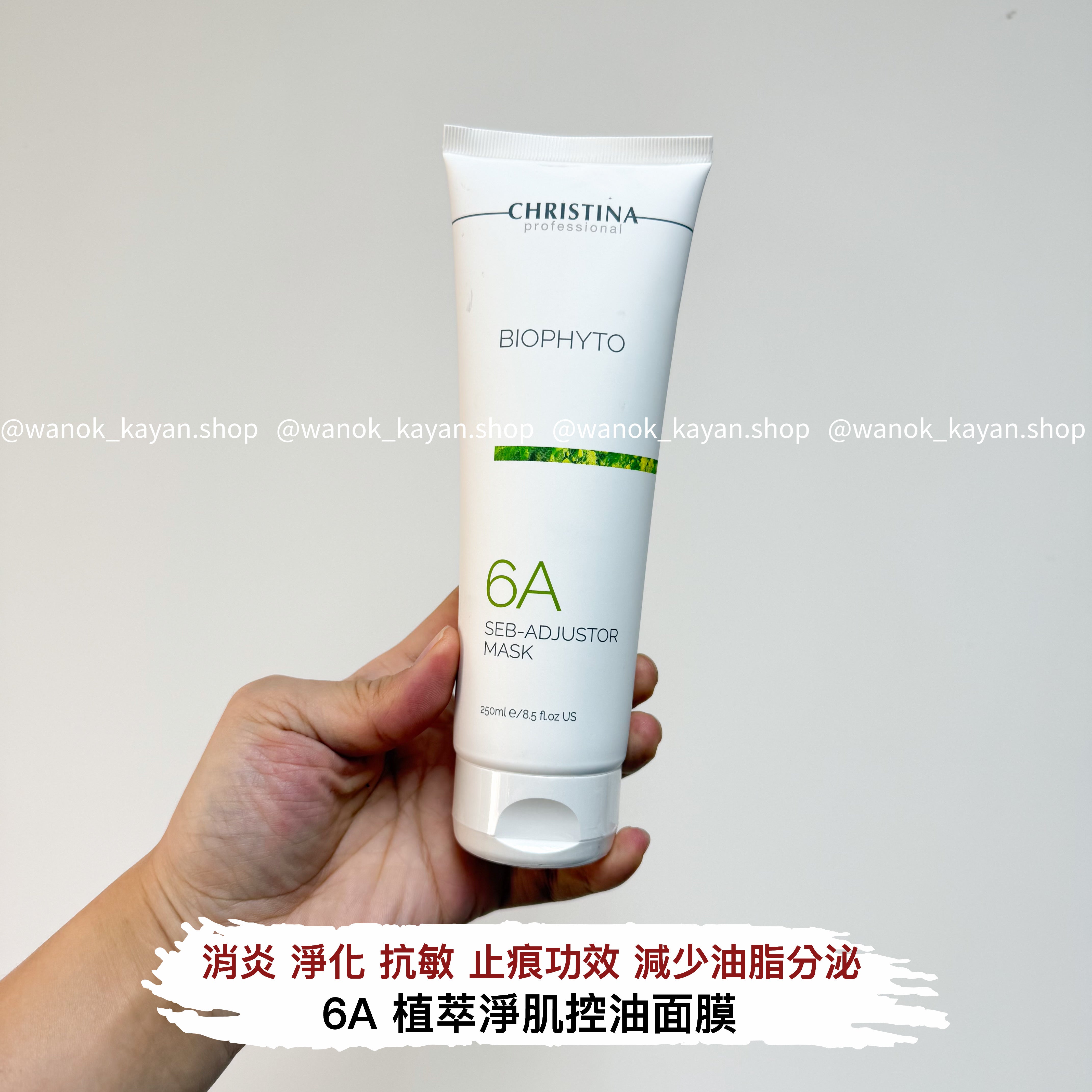 christina 6A植萃淨肌控油面膜250ml BIOPHYTO 6A SEB-ADJUSTOR MASK