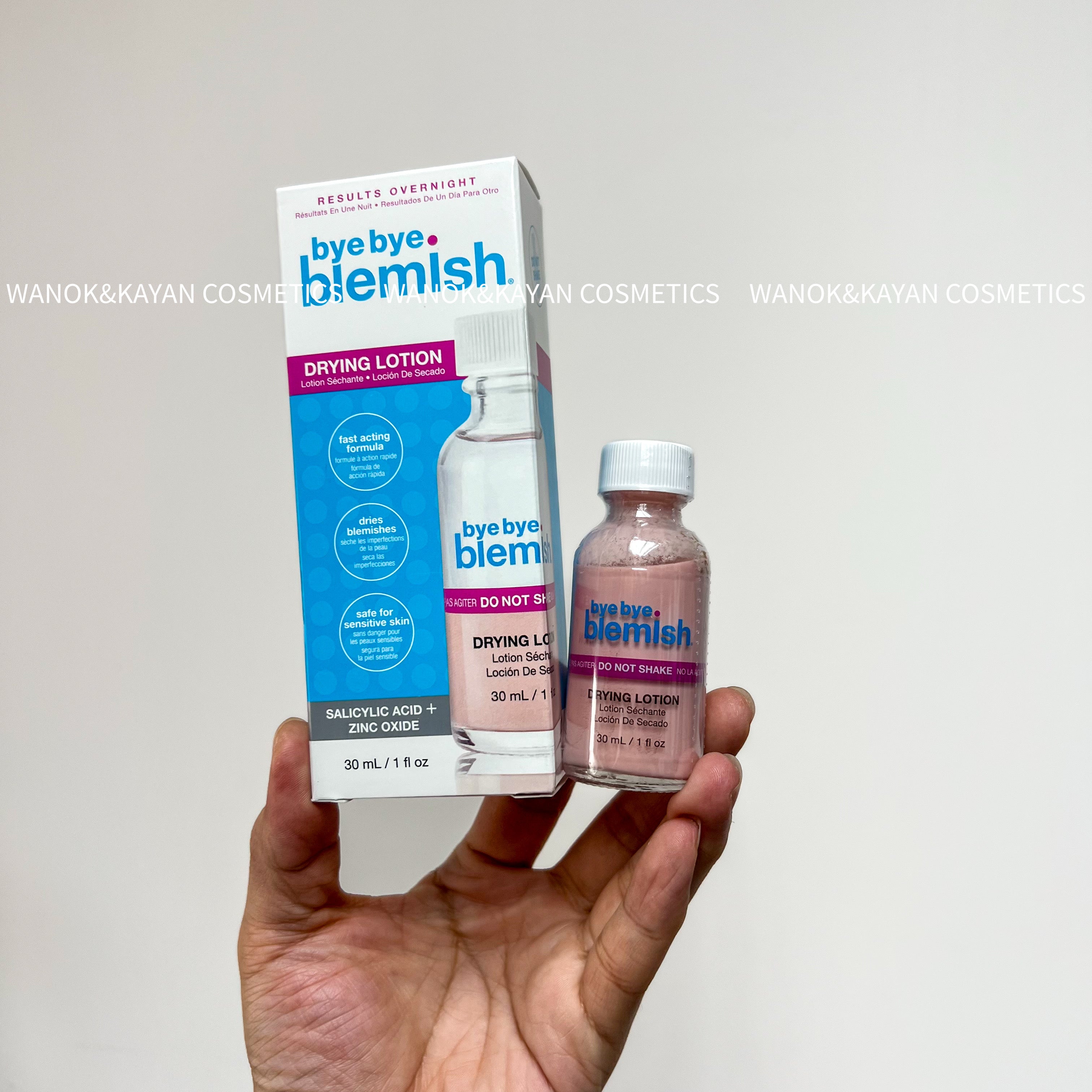 Bye Bye Blemish 瞬間淨痘精華液 30ml 小粉瓶 Bye Bye Blemish Drying Lotion
