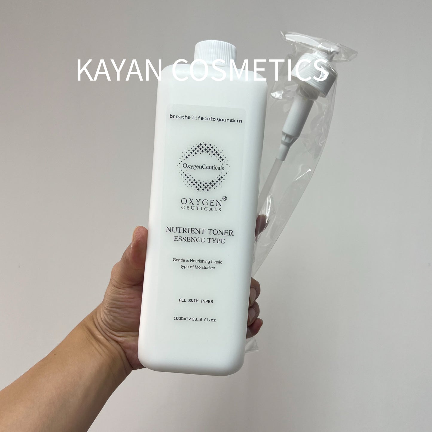 包順豐 韓國 Oxygen ceuticals Nutrient Toner 底層精華爽膚水 養份精華護膚水 300ml / 1000ml OxygenCeuticals Nutrient Toner  Oxygen Ceuticals 777888