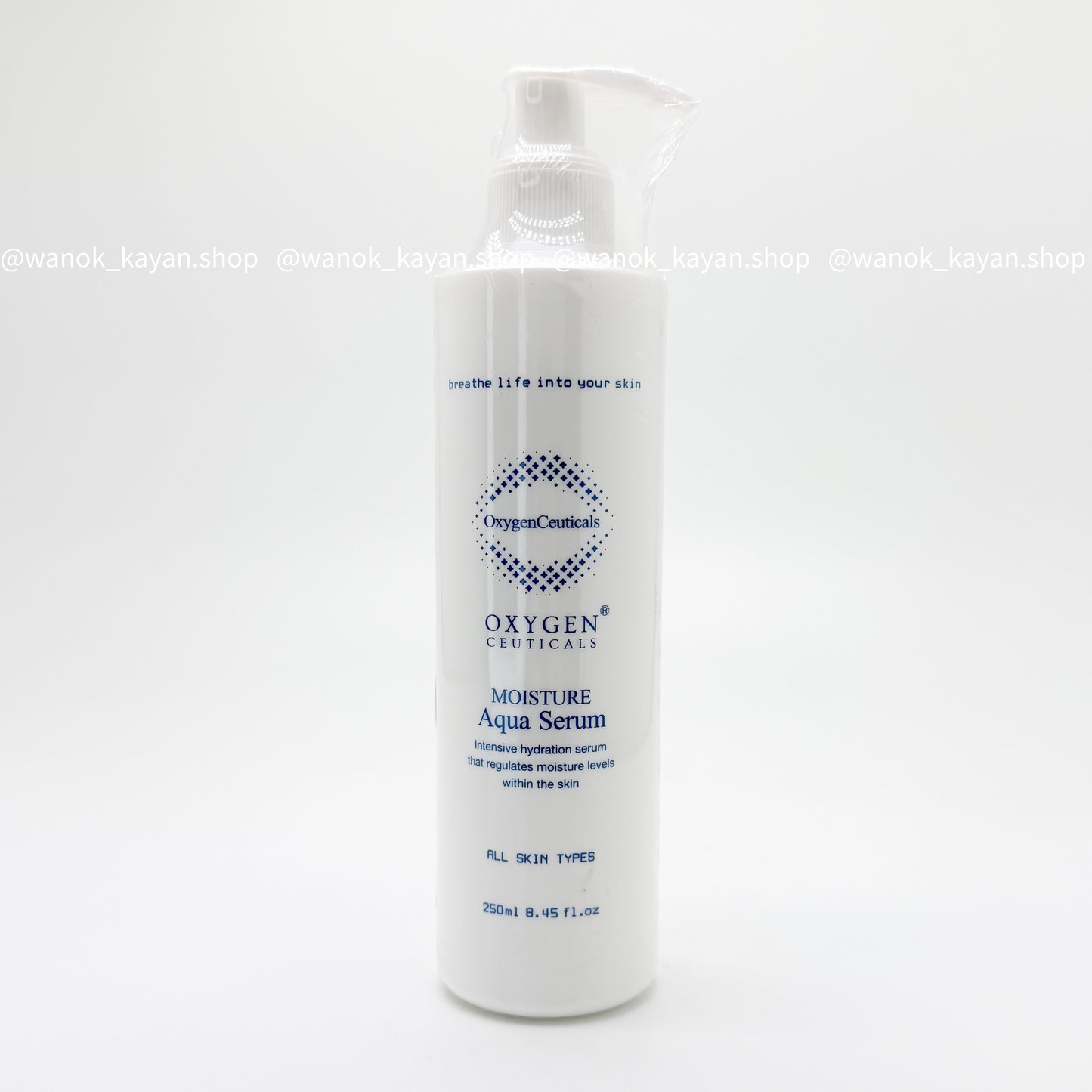 包順豐 韓國 OxygenCeuticals 水庫保濕精華 Moisture Aqua Serum 250ml 多層鎖水補濕穿透精華 Oxygen Ceuticals