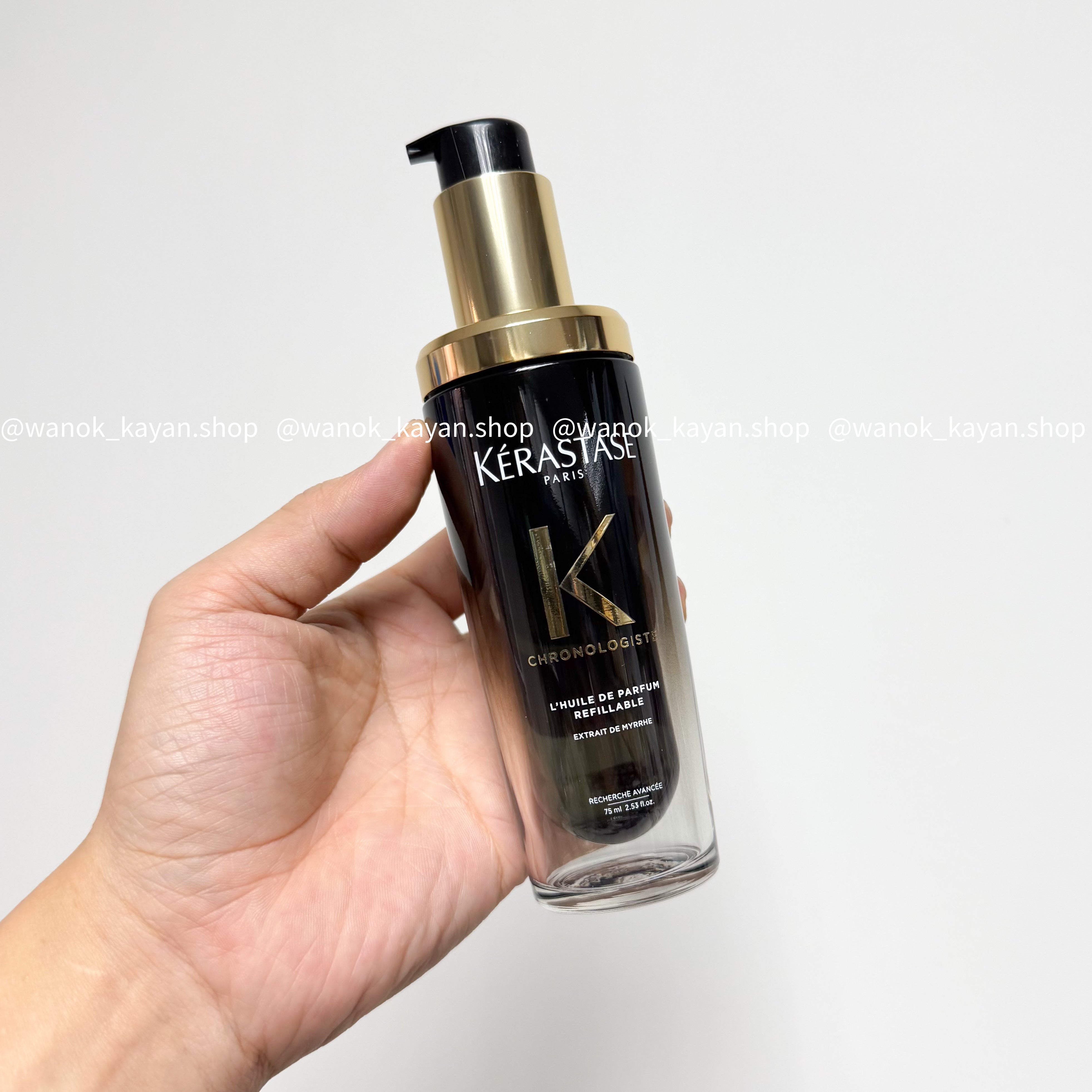KERASTASE 逆時光至臻修護精華 黑鑽精油魚子護髮油 KERASTASE  GHRONOEOGISTE  HUILE DE PARFUM Parfum