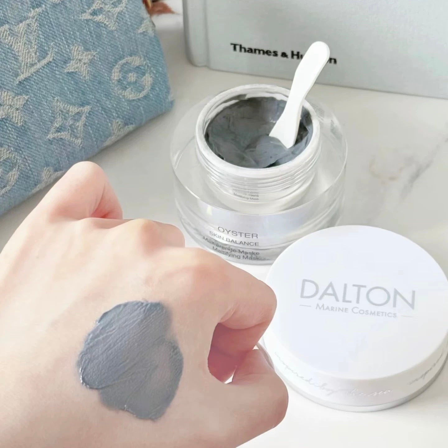 Dalton 肌膚均密面膜牡蠣面膜去黑白頭緊致收毛孔泥膜 50ml DALTON OYSTER SKIN BALANCE Mattierende Maske Mattifying Mask 50ml