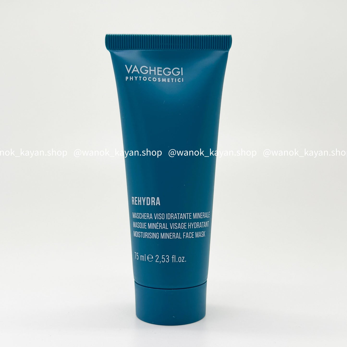 新版 包順豐 意大利 韻姿 VAGHEGGI瞬效水亮嫩肌面膜75ML REHYDRA MOISTURISING MINERAL FACE MASK
