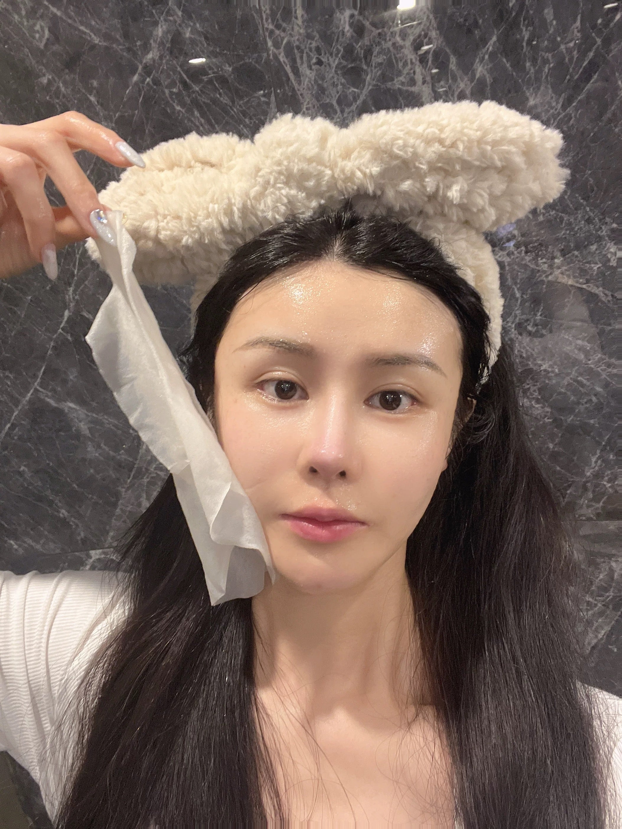 水光臉 包順豐 日本 NMN REVERSE AGING CARE MASK 35ml水光嫩白面膜5片 FSNMN WATER FACIAL CARE MASK 1枚入（35mL）