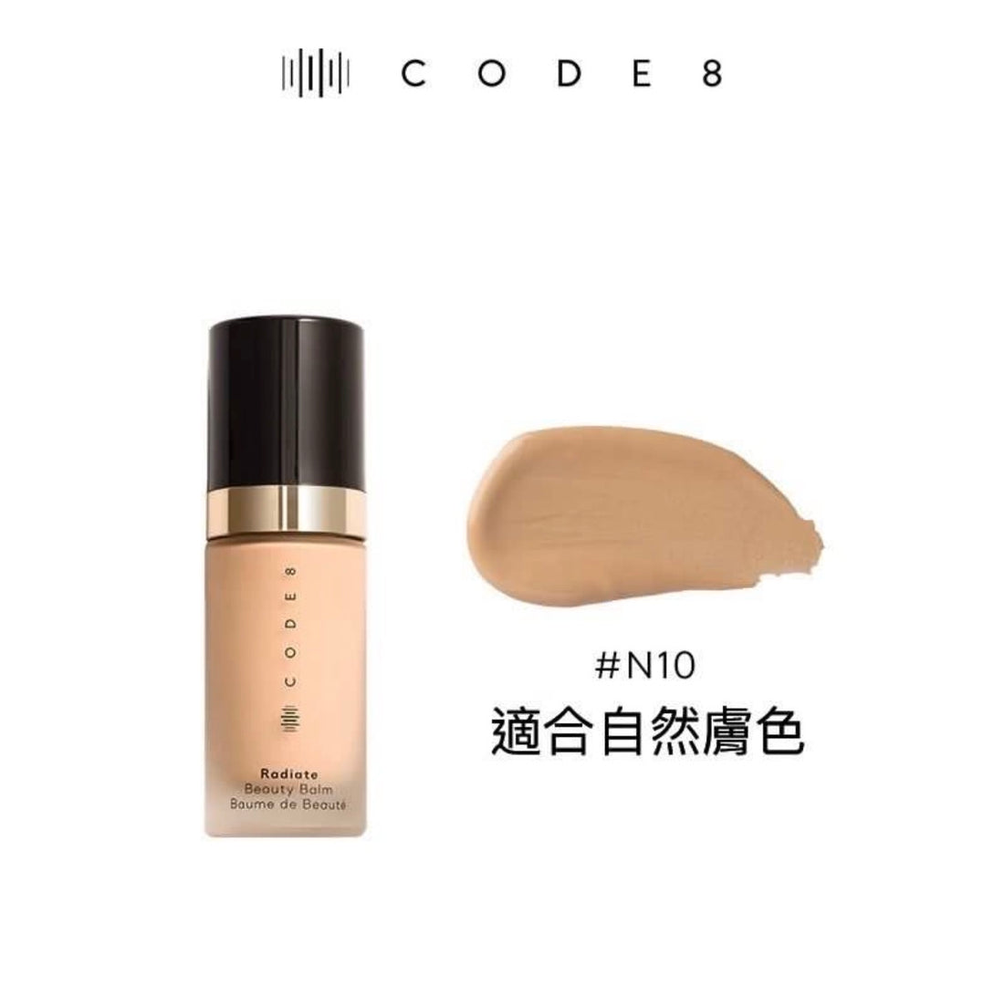CODE8 黑絲緞養膚有色面霜 30ml 粉底液隔離乳CODE8 SECOND SKIN BALM