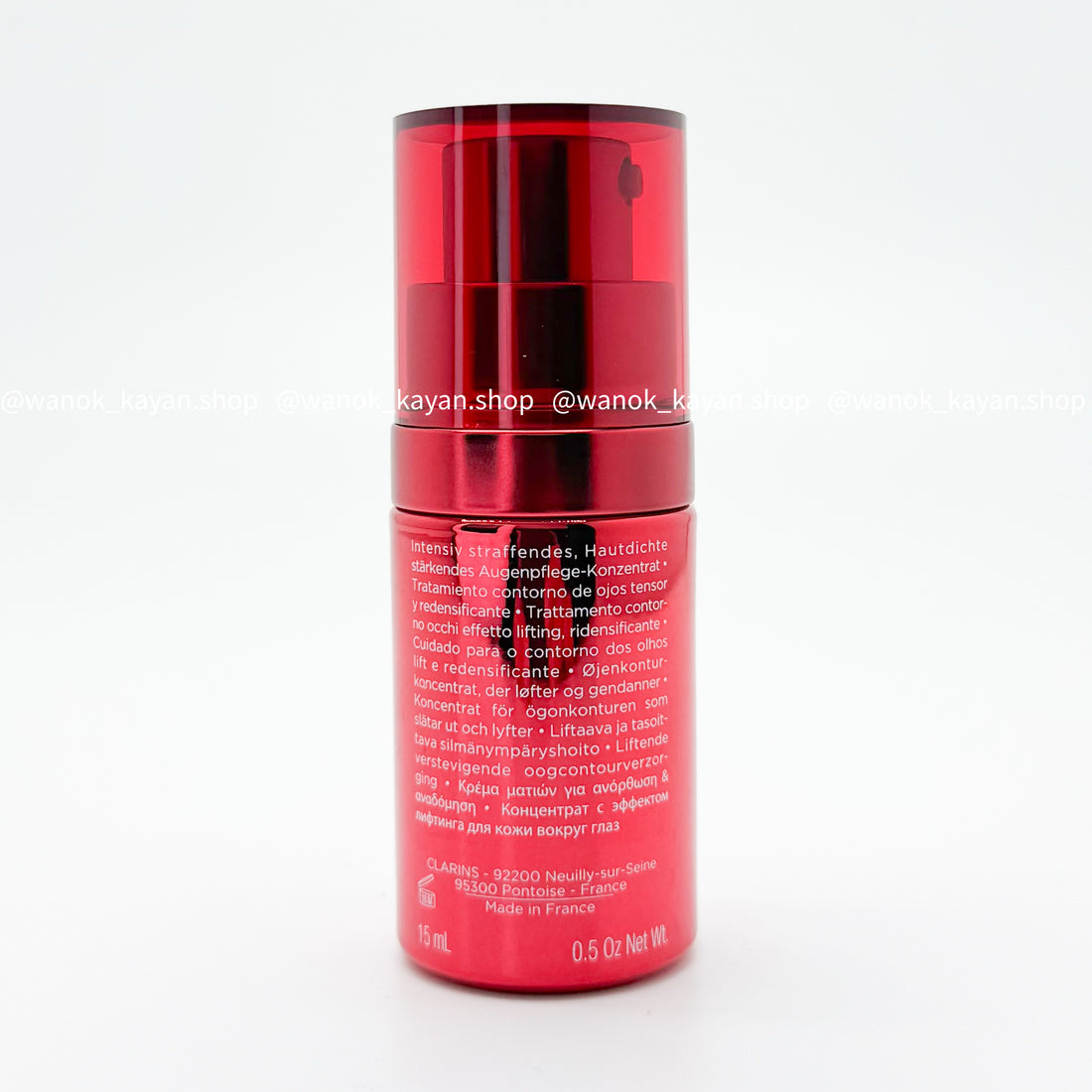 嬌韻詩 CLARINS 提拉撫紋全效眼霜 多維密集提拉眼霜15ml 超速眼霜 CLARINS Total Eye Lift