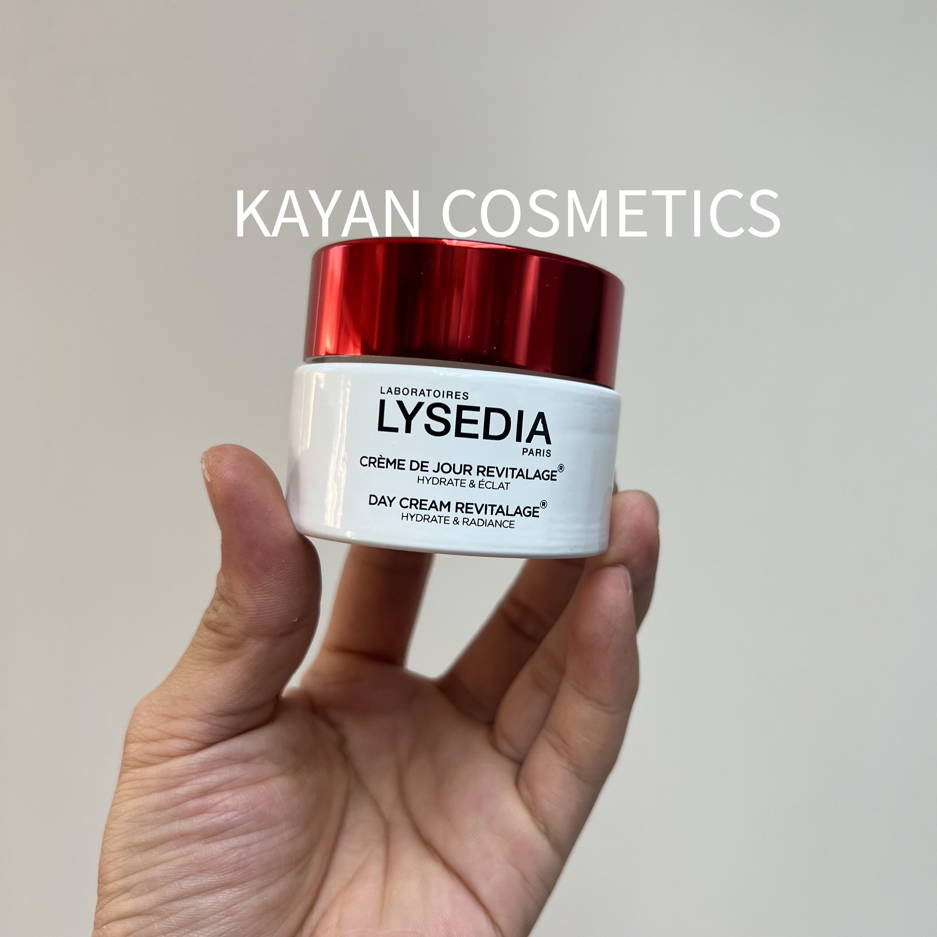 Lysedia 紅蔘活膚保濕日晚面霜50ml Lysedia  revitalage CReME DE JOUR REVITALAGE REVITALAGE DAY CREAM