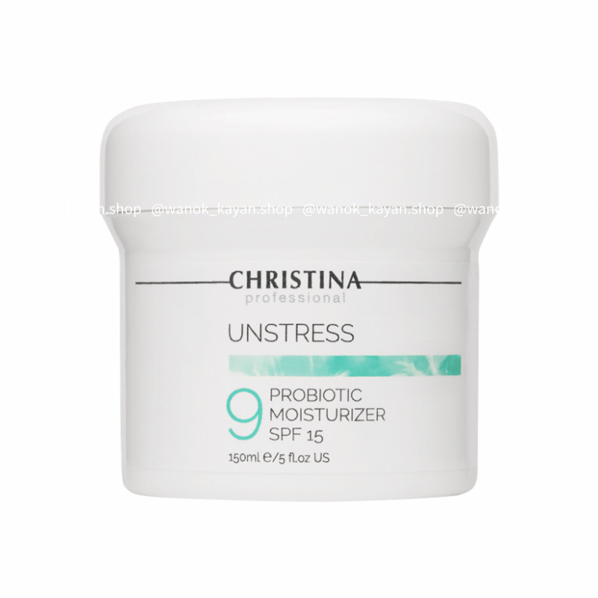 Christina Professional Unstress 9 Probiotic Moisturizer SPF 15 9 號肌源活力保濕霜 / 乳酸菌活力保濕霜 150ml