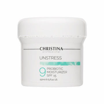 Christina Professional Unstress 9 Probiotic Moisturizer SPF 15 9 號肌源活力保濕霜 / 乳酸菌活力保濕霜 150ml