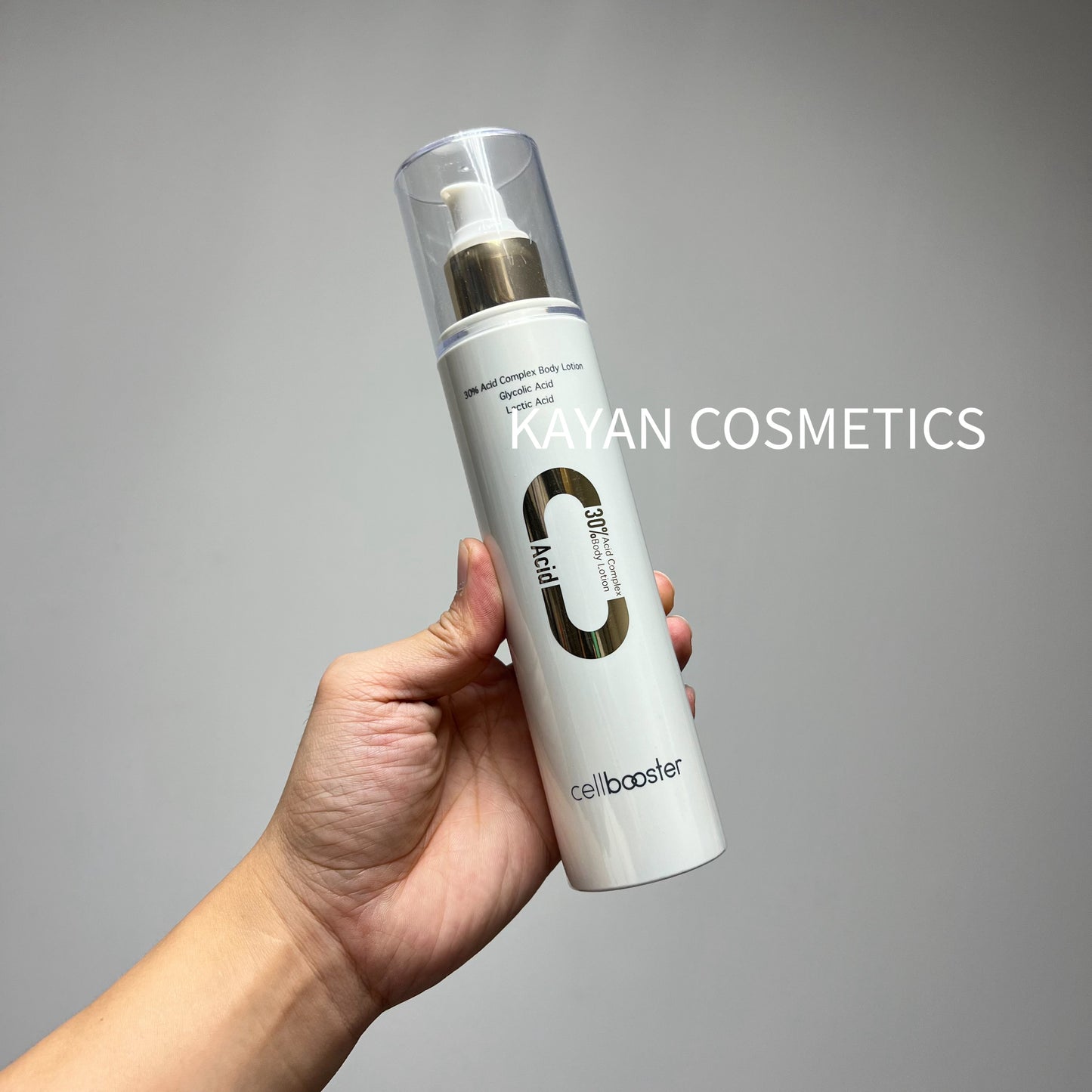 包順豐 美國 Cellbooster  Body Lotion 30% 亮白果酸身體乳 200ml。ACID SKINCARE GLYCOLIC ACID LACTIC ACID 30% Acid Complex Body Lotion   Cellbooster Cell booster 200ml