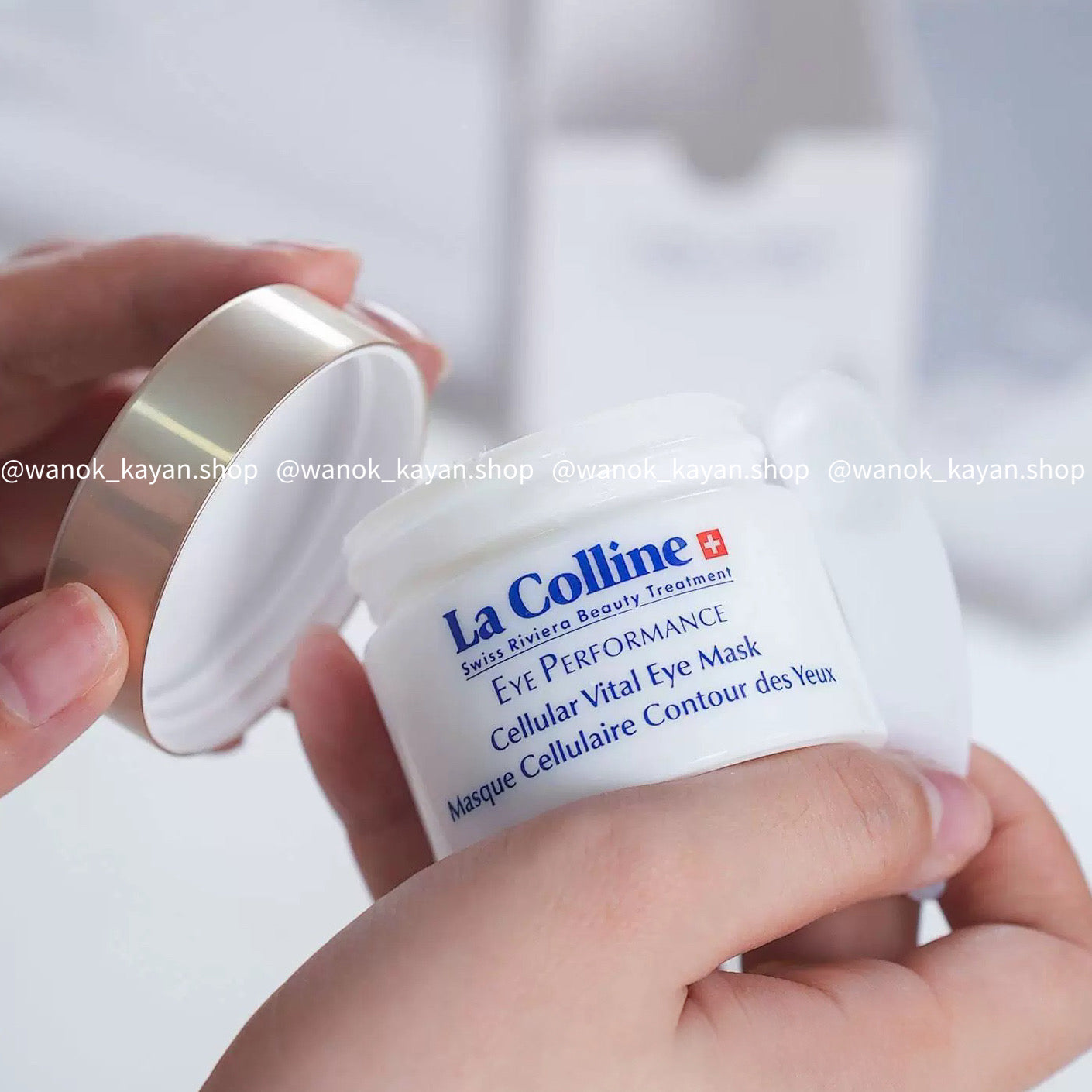 La Colline 活細胞眼部美化膜 眼膜30ml EYE PERFORMANCE Cellular Vital Eye Mask Meque Celularta Entou de Ven