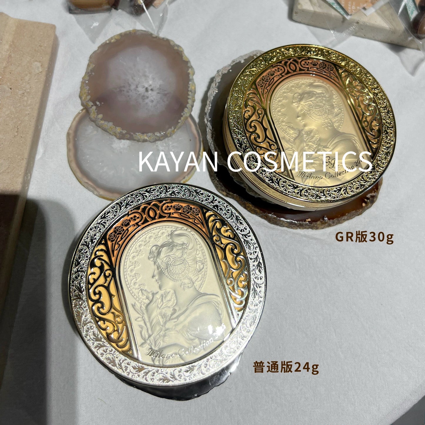 2025新版💖包順豐‼️日本 Kanebo 嘉娜寶 天使蜜粉餅 GR版定妝控油持久透亮帶粉刷 30g  。Milano Collection 2025