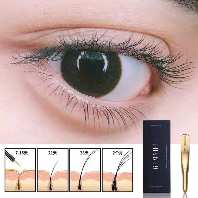 美國 Gemsho 增長睫毛液 3ml+1ml 極速增長睫毛液 GEMSHO Eyelash & Eyebrow Multi Active Serum