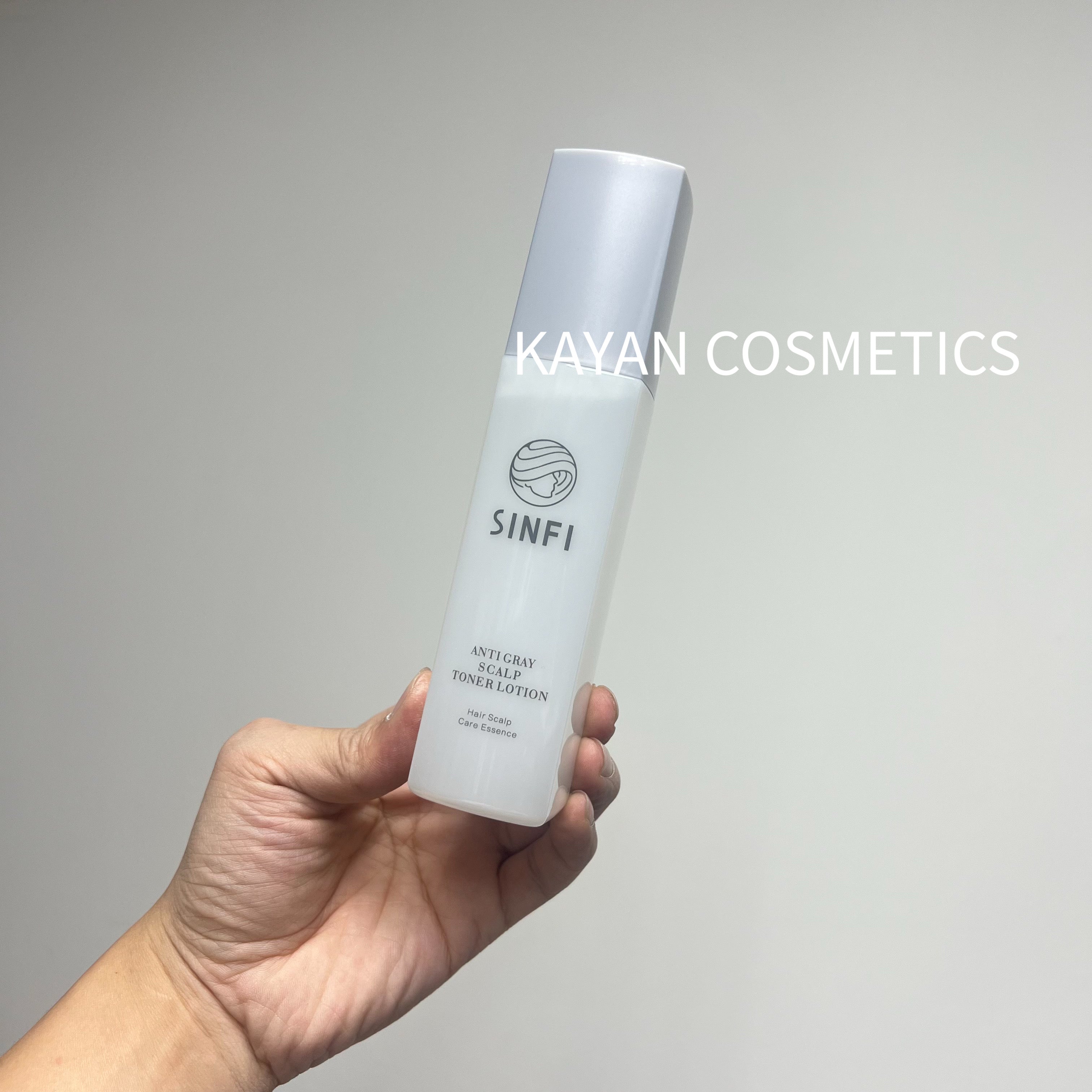 白髮變黑髮 SINFI 白髮變黑髮治根轉黑髮烏髮液 SINFI ANTI GRAY SCALP TONER LOTION Hair Scalp Care Essence 120ml
