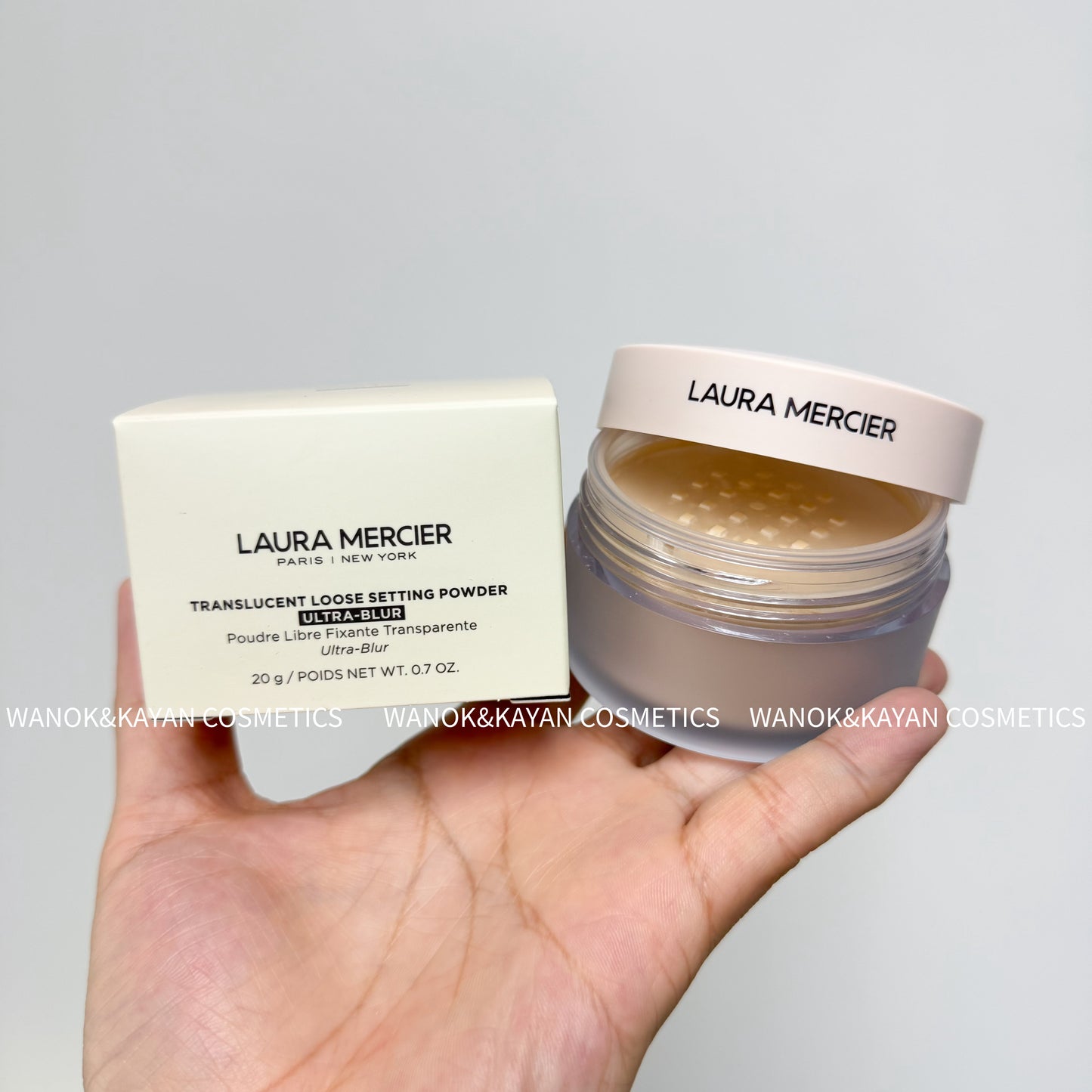 Laura Mercier 蘿拉蜜思 柔焦保濕蜜粉 粉蓋散粉20g 半透明蜜粉 LAURA MERCIER TRANSLUCENT LOOSE SETTING POWDER ULTRA-BLUR