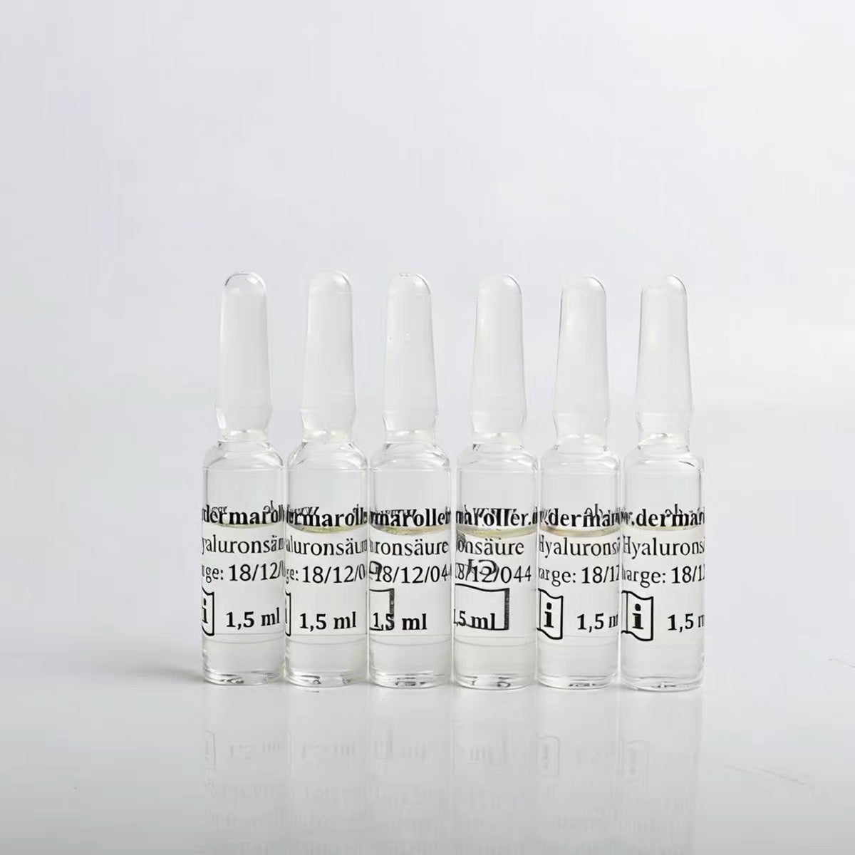 dermaroller 玻尿酸精華安瓶 1.5ml x30支 高濃度透明質酸玻尿酸安瓶精華 HYALURONICACID HYALURONSAURE