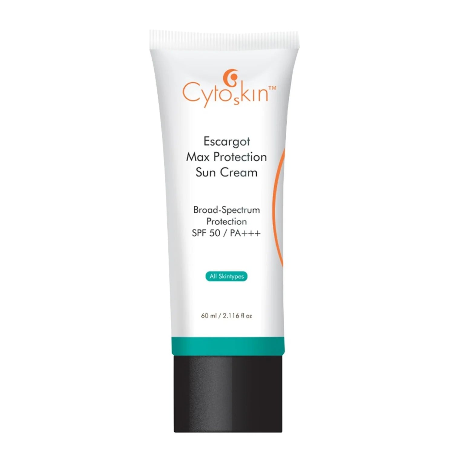 Cytoskin 蝸牛修護廣譜防曬霜 SPF50 60ml Escargot Max Protection Sun Cream Broad-Spectrum Protection SPF 50 /PA +++