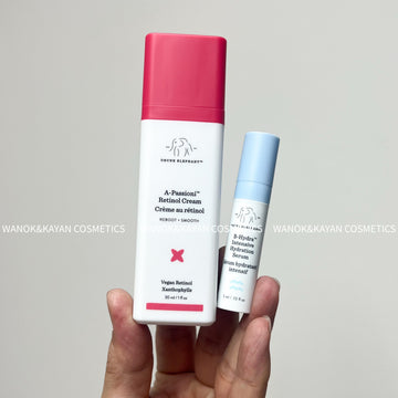 Drunk Elephant 醉象 1%視黃醇精華30ml+保濕修護精華露3ml A-Passioni  Retinol Cream Creme au retinol A醇精華乳