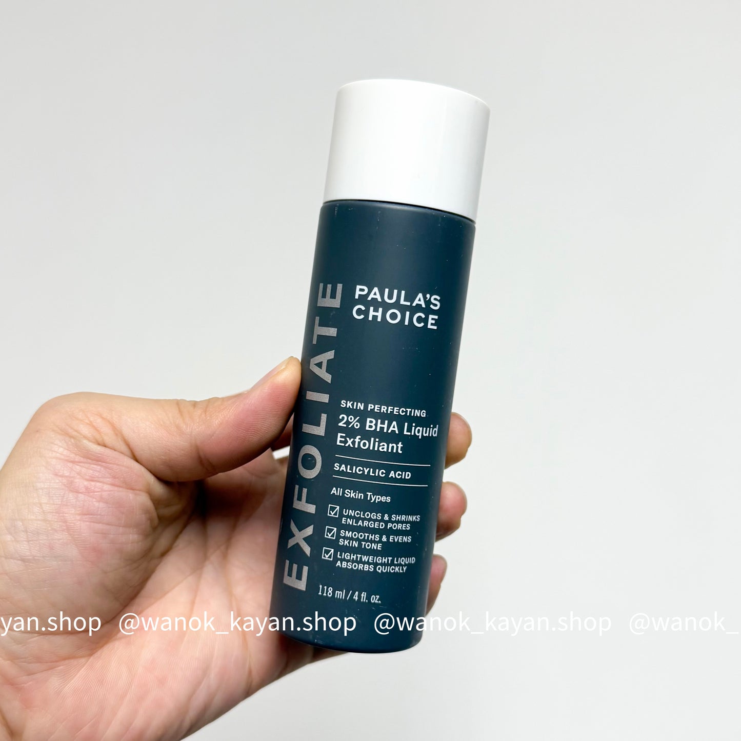 包順豐 paulas choice 寶拉珍選 2%水楊酸煥彩精華液118ml 面部煥採祛痘收縮毛孔去閉口 PAULA'S CHOICE SKIN PERFECTING 2% BHA Liquid Exfoliant SALICYLIC ACID