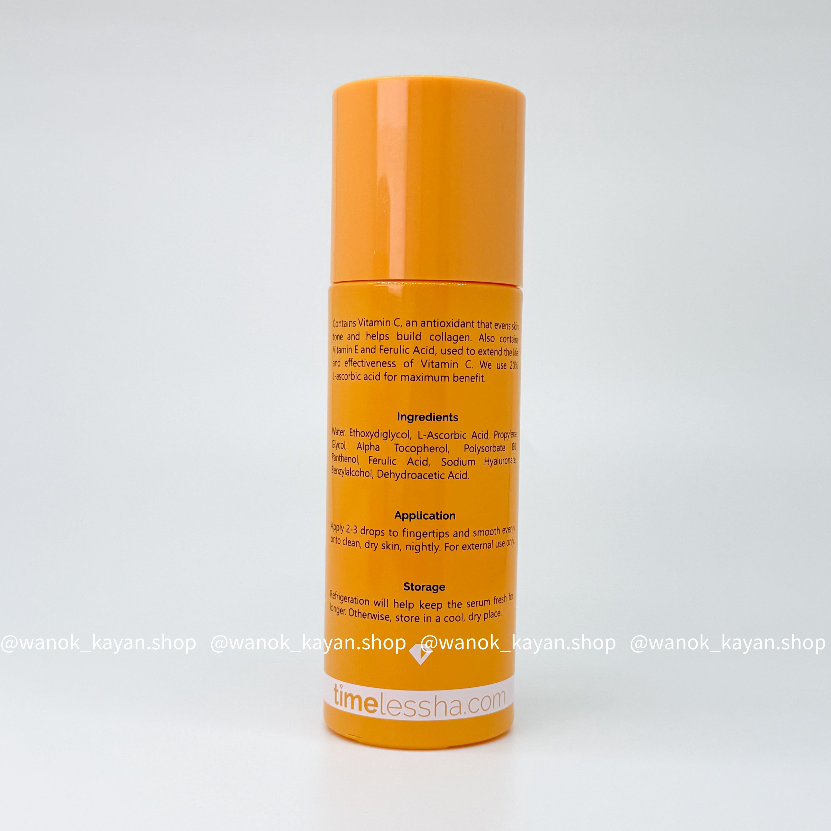Timeless Skin Care 20% 維他命C + E + 阿魏酸精華液120ml 20% Vitamin C + E Ferulic Acid Serum
