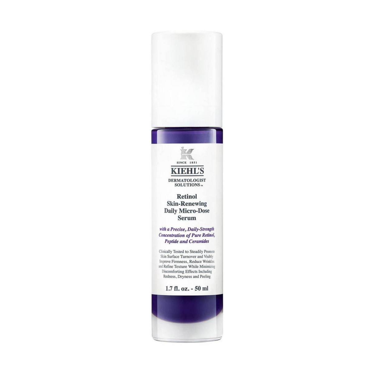 Kiehl's A醇精華乳 A醇全能新生抗痕精華 醫學淡紋緊緻再生精華 50ml Kiehl's Retinol Skin-Renewing Daily Micro-Dose Serum
