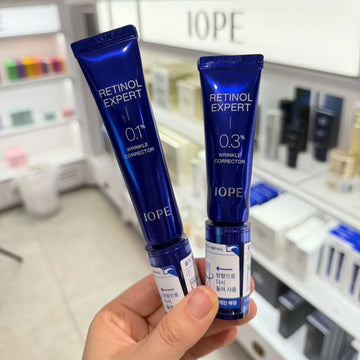 IOPE Retinol Expert 0.1%  30ml 和 0.3% 皺紋修正精華 20ml Wrinkle Corrector