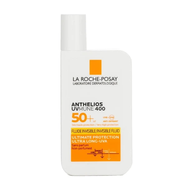 La Roche-Posay 安得利清爽極效夏卡防曬液 50ml Anthelios UVMUNE 400 Invisible Fluid SPF50+ 大哥大防曬
