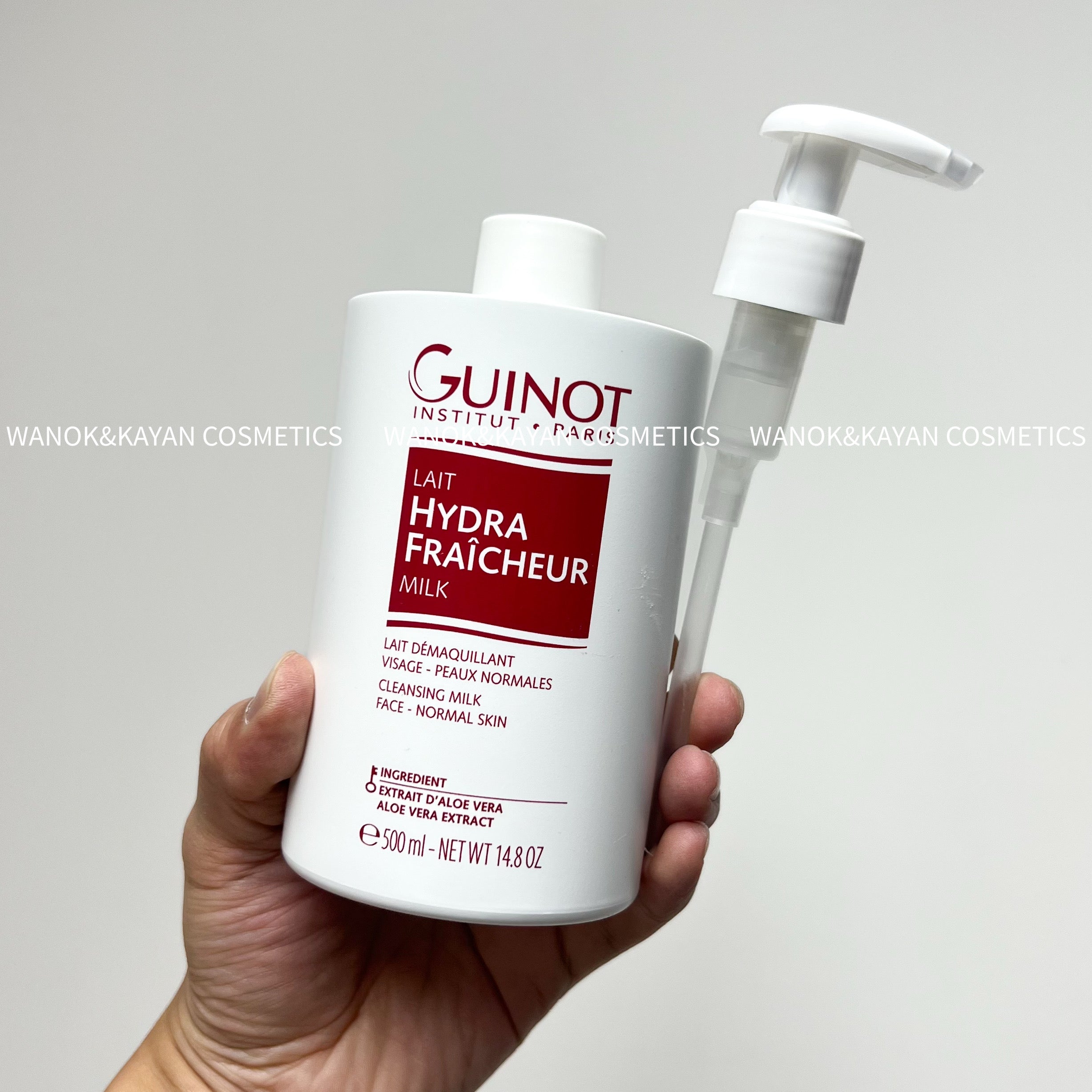 GUINOT HYDRA FRAICHEUR 潔面乳 500ml LAIT HYDRA FRAiCHEUR MILK