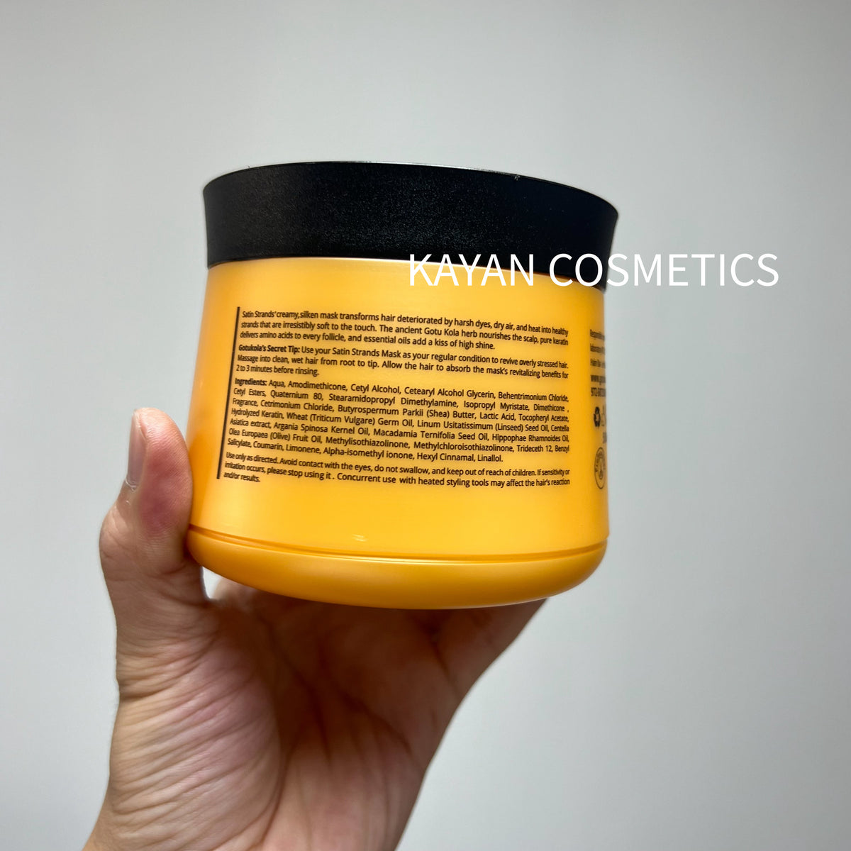 Gotukola Satin Strands 柔順亮澤角蛋白髮膜 500ml 橙狗頭 狗頭考拉髮膜 Gotukola Keratin Restorative Hair Mask