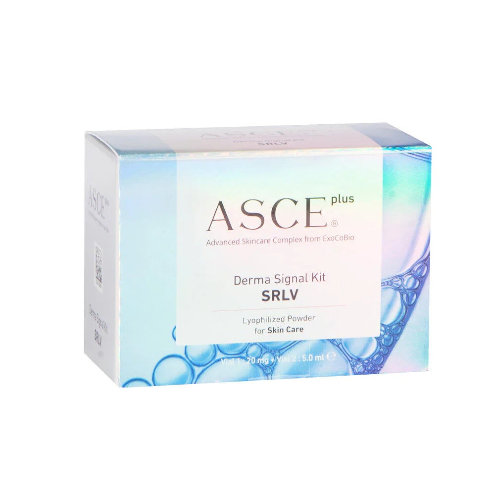 ASCE Plus Derma Signal Kit SRLV-S 韓國版Lyophilized EXOSOME for Skin Rejuvenation外泌體20mg+5ml /Box