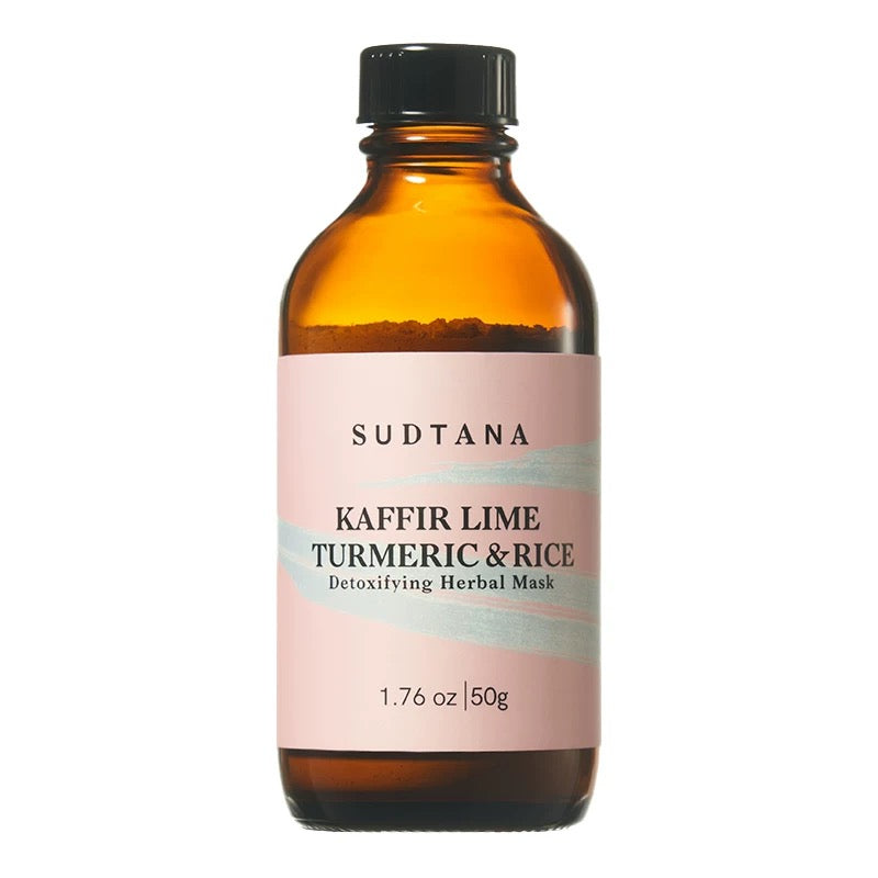 SUDTANA 青檸薑黃與米萃排毒草本面膜 50g Kaffir Lime Turmeric & Rice Detoxifying Herbal Mask
