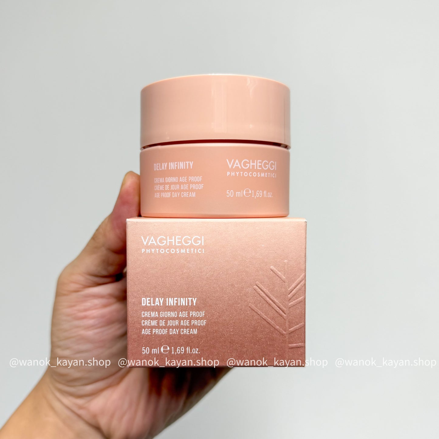 包順豐 意大利 韻姿 VAGHEGGI 輕齡膠原日霜 Delay Infinity Day Cream 50ml