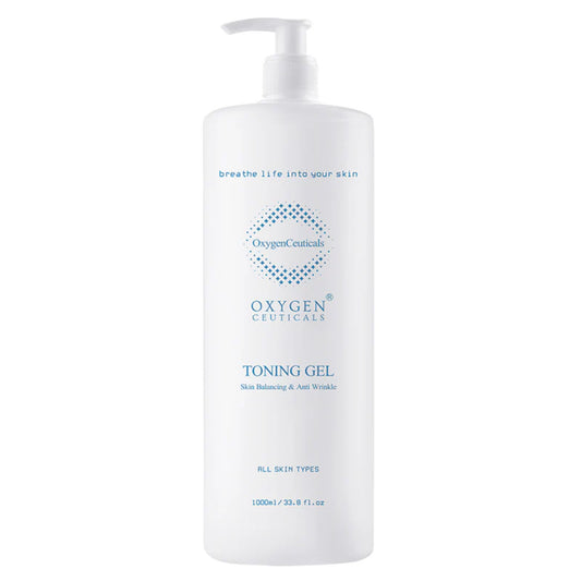 包順豐 韓國 OxygenCeuticals Toning gel 啫哩爽膚精華 水油平均爽膚啫喱 TONING GEL 1000ml
