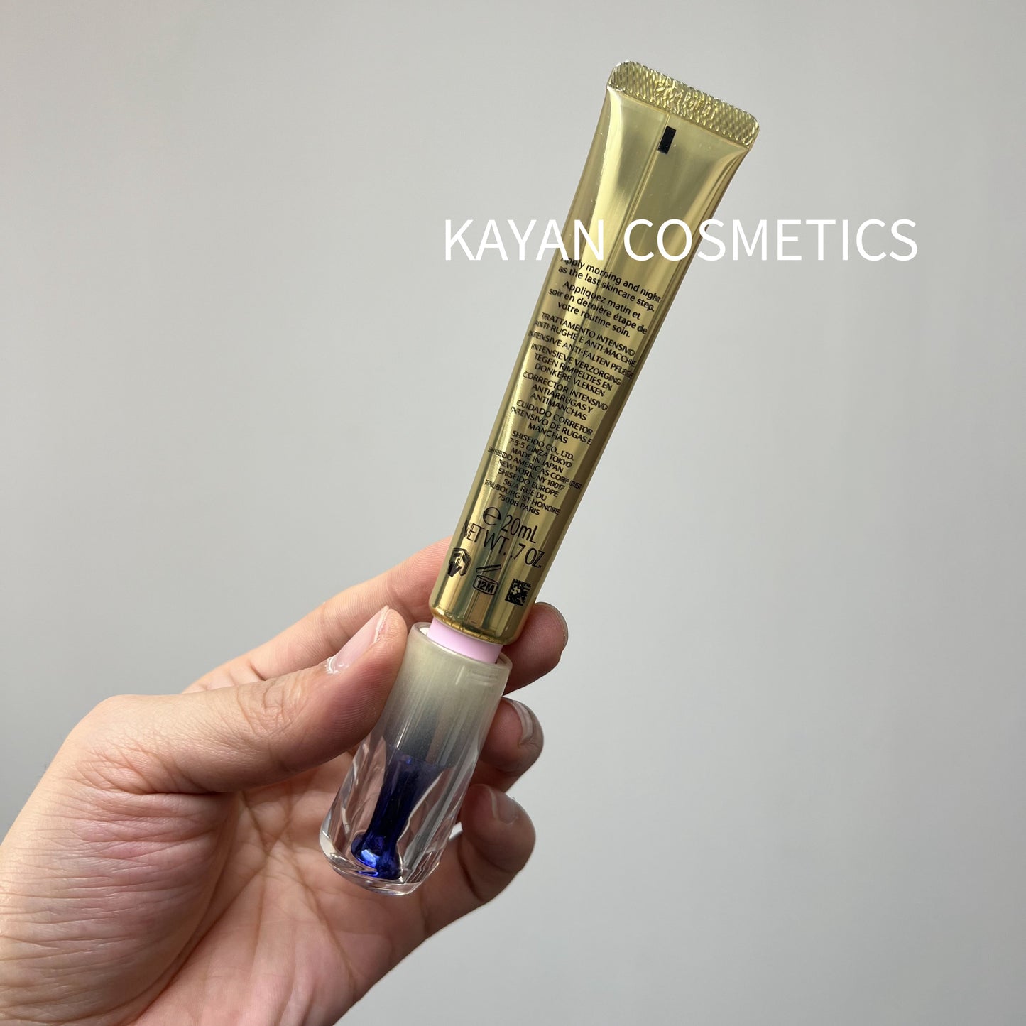 包順豐 純A小針管眼霜 資生堂 悅薇 SHISEIDO VITAL PERFECTION Intensive WrinkleSpot Treatment 重點抗皺亮白修護乳霜