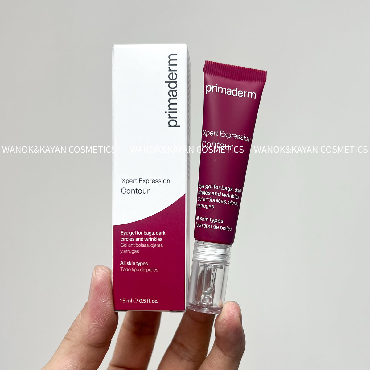 Singuladerm  primaderm 多肽抗皺小冰針眼膠3.0小藍膠眼霜15ML XPERT Contour Eye gel for bags, dark circles and wrinkles