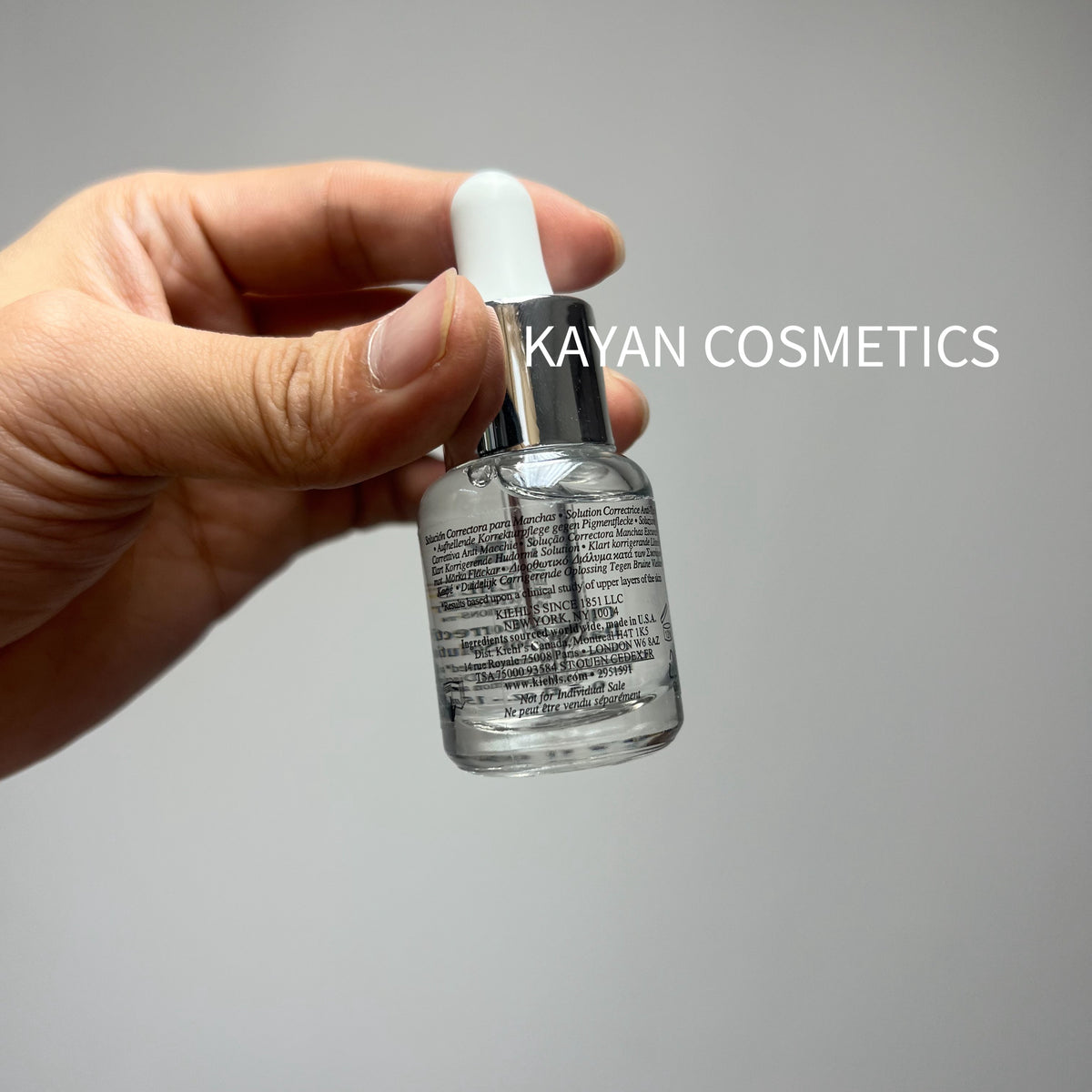 Kiehl's Clearly Corrective Dark Spot Solution 美白淡斑精華 集煥白均衡亮膚淡斑精華15ml