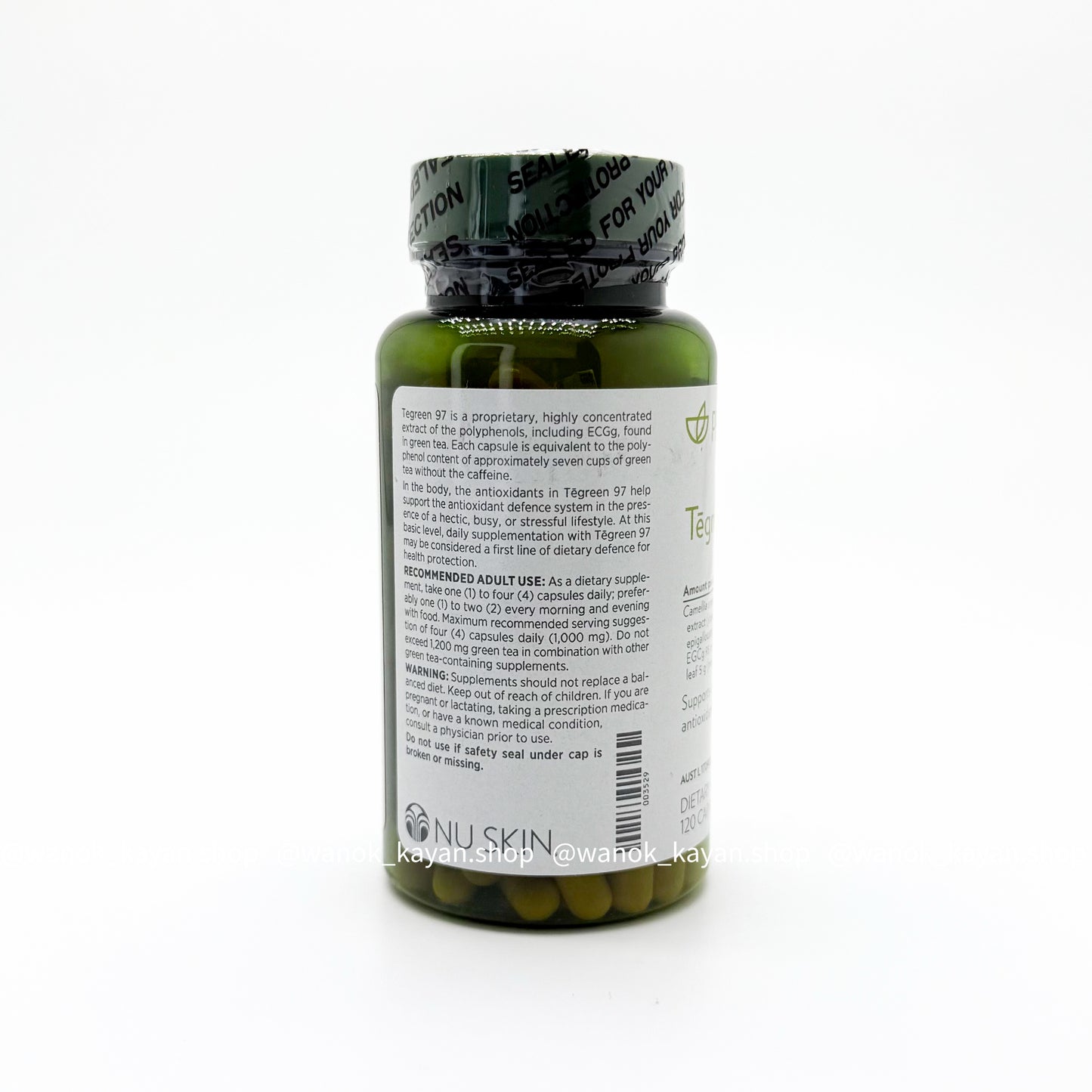 如新 Nu Skin Pharmanex 茶綠精華素 Tegreen 97 120 CAPSULES