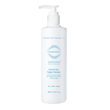 OxygenCeuticals 水庫保濕精華 250ml Moisture Aqua Serum 多層鎖水補濕穿透精華  OxygenCeuticals  Moisture Aqua Serum 水庫高滲透爆水精華