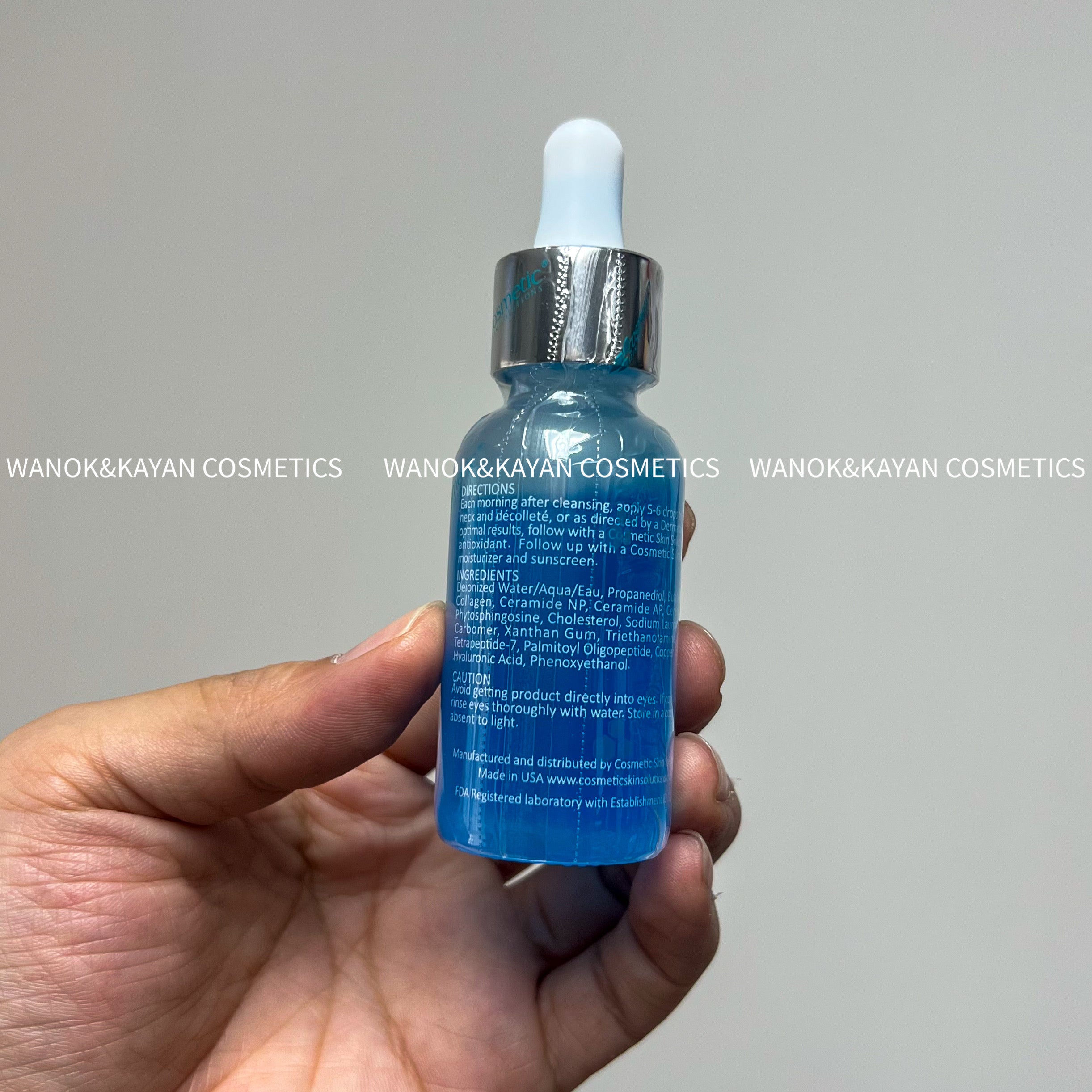 Cosmetic Skin Solutions Css 藍銅勝肽嫩膚精華 30ml copper peptide serum 藍銅胜肽防敏嫩膚精華