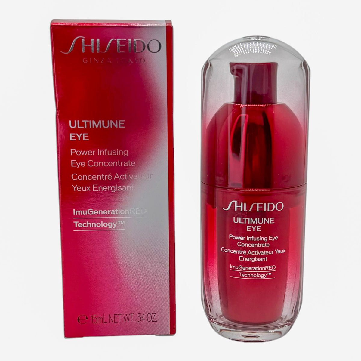 SHISEIDO 紅妍超導循環眼部精華 15ml SHISEIDO ULTIMUNE EYE Power Infusing Eye Concentrate SHISEIDO 紅腰子眼部精華 資生堂